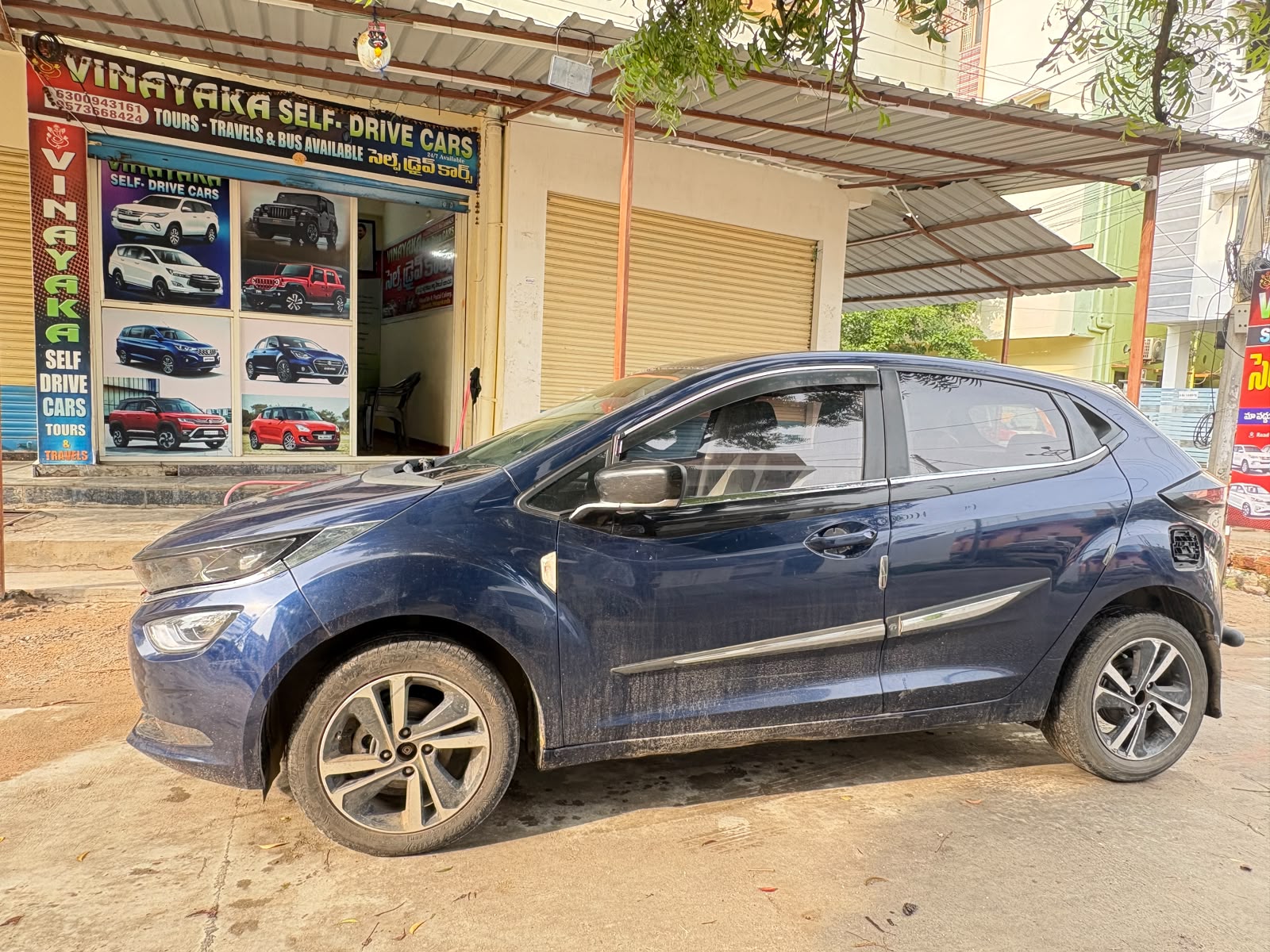 Tata Altroz self drive rental in Warangal